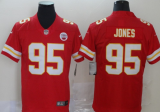 Kansas City Chiefs#95 Jones red jersey