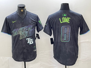 Tampa Bay Rays #8 2024 City Connect Limited Stitched Baseball Jersey 5