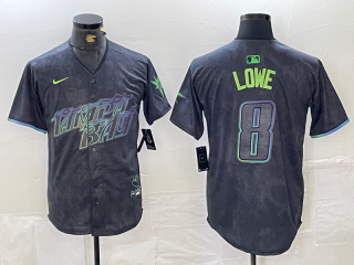 Tampa Bay Rays #8 2024 City Connect Limited Stitched Baseball Jersey