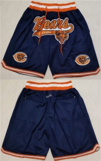 Chicago Bears Navy Shorts (Run Small)
