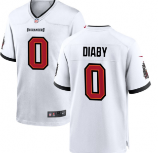 Tampa Bay Buccaneers#0 YaYa Diaby white jersey