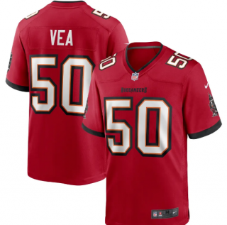 Tamp Bay Buccaneers #50 Vea red jersey