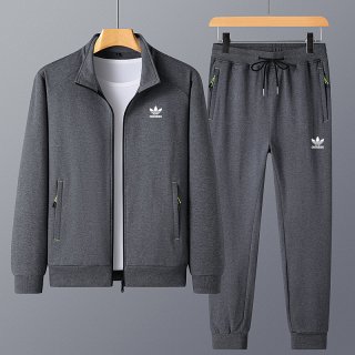 417752 Adidas light gray suit