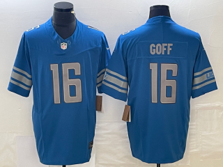 Detroit Lions #16 Jared Goff Blue 2023 F.U.S.E. jersey