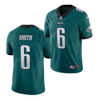 Philadelphia Eagles #6 DeVonta Smith 2021 NFL Draft Green Vapor Untouchable