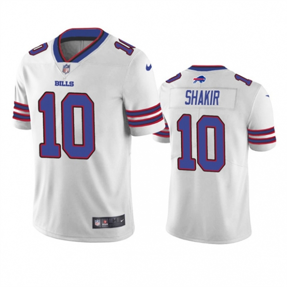 Buffalo Bills #10 Khalil Shakir White Vapor Untouchable Limited Stitched Jersey