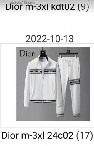 Dior m-3xlset $95 245 white