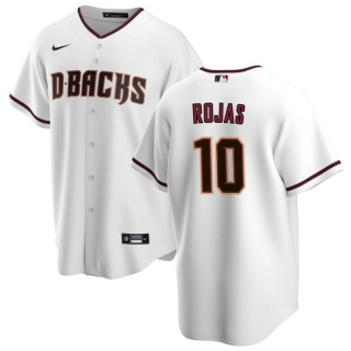 Arizona Diamondbacks #10 Josh Rojas White Cool Base Stitched Baseball Jersey