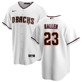 Arizona Diamondbacks #23 Zac Gallen White Cool Base Stitched Baseball Jersey