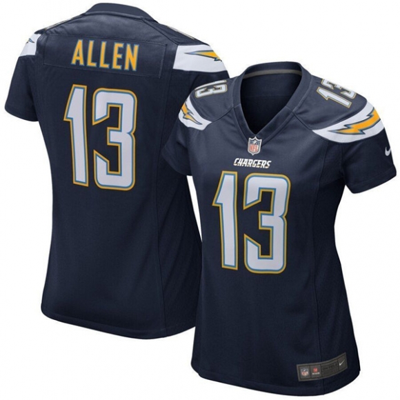 Los Angeles Chargers #13 Keenan Allen Navy Vapor Untouchable Limited Stitched