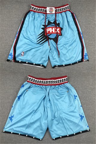 Phoenix Suns 2022- 23 Blue City Edition Shorts (Run Small)