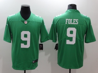 Philadelphia Eagles #9 Nick Foles Green Throwback Vapor Untouchable Limited