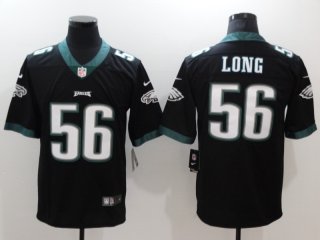 Philadelphia Eagles #56 Chris Long Black Vapor Untouchable Limited Stitched