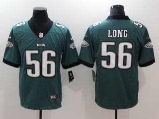 Philadelphia Eagles #56 Chris Long Green Vapor Untouchable Limited Stitched