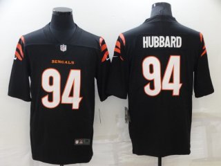 Cincinnati Bengals #94 Sam Hubbard 2022 Black Super Bowl LVI Vapor Limited Stitched