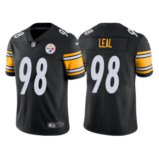 Pittsburgh Steelers #98 DeMarvin Leal Black Vapor Untouchable Limited Stitched
