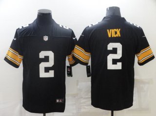 Pittsburgh Steelers #2 Michael Vick White Limited Stitched Jersey
