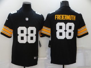 Pittsburgh Steelers #88 Pat Freiermuth Black Vapor Untouchable Limited Stitched