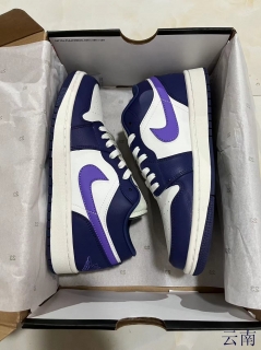 Air Jordan1Low purple white 36-46