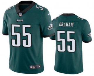 Philadelphia Eagles #55 Brandon Graham Green Vapor Untouchable Limited Stitched