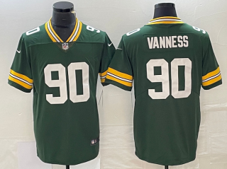 Green Bay Packers #90 Lukas Van Ness Green Vapor Untouchable Limited Stitched