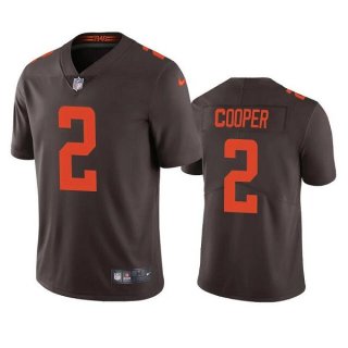 Cleveland Browns #2 Amari Cooper Brown Color Rush Vapor Untouchable Limited