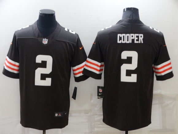 Cleveland Browns #2 Amari Cooper Brown Vapor Untouchable Limited Stitched