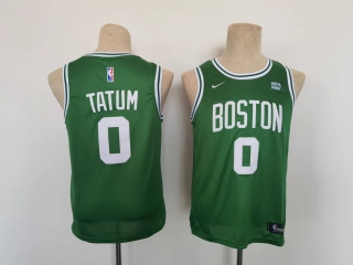 Youth Boston Celtics #0 Tatum green jersey 2