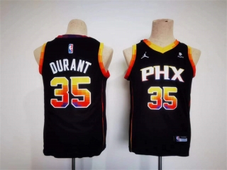 Youth Phoenix Suns #35 Kevin Durant Black