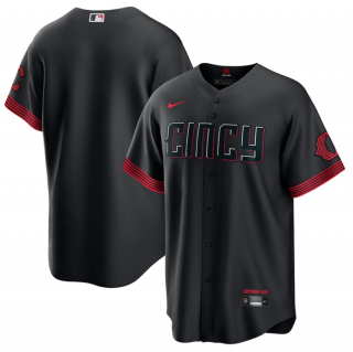 Cincinnati Reds Blank 2023 City Connect Cool Base Stitched Baseball Jersey