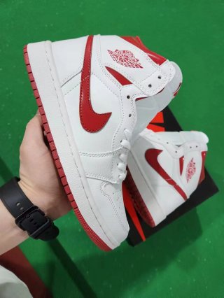 Jordan 1 white red