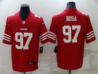 San Francisco 49ers #97 Nike Bosa 2022 New Scarlet Vapor Untouchable Limited
