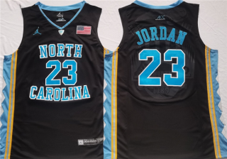 North Carolina Tar Heels #23 Michael Jordan Black Stitched Jersey