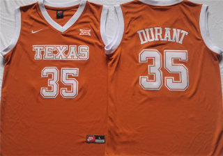 Texas Longhorns #35 Kevin Durant Orange Stitched Jersey