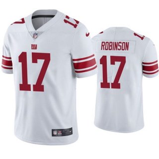 New York Giants #17 Wan'Dale Robinson White Vapor Limited Stitched Jersey