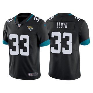 Jacksonville Jaguars #33 Devin Lloyd Black Vapor Untouchable Limited Stitched