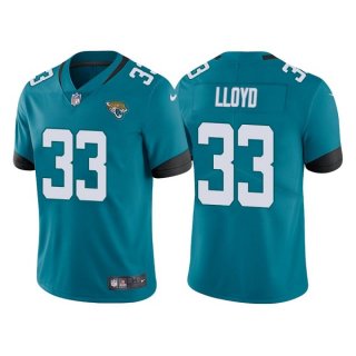 Jacksonville Jaguars #33 Devin Lloyd Teal Vapor Untouchable Limited Stitched