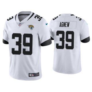 Jacksonville Jaguars #39 Jamal Agnew 2021 White Vapor Untouchable Limited Stitched