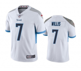 Tennessee Titans #7 Malik Willis White Vapor Untouchable Stitched Jersey