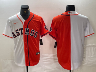 Houston Astros splite blank jersey