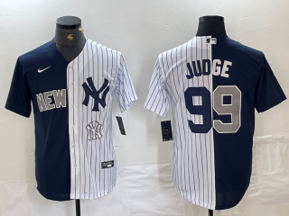 New York Yankees # 99 splite jersey 3