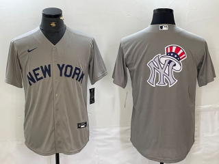 New York Yankees # blank gray jersey 1
