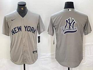 New York Yankees # blank gray jersey 2