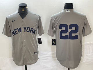 New York Yankees #22 soto gray jersey