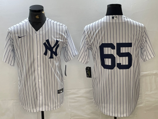 New York Yankees #65 white jersey