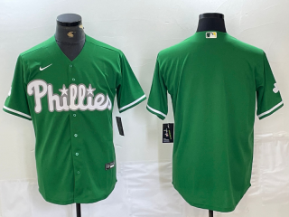 Philadelphia Phillies fashion green jersey