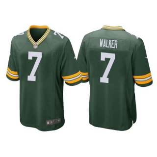 Green Bay Packers #7 Quay Walker Green Stitched Football Jersey