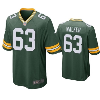 Green Bay Packers #63 Rasheed Walker Green Stitched Football Jersey