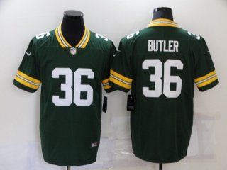 Green Bay Packers #36 Leroy Butler 2021 Green Legend Stitched Football Jersey