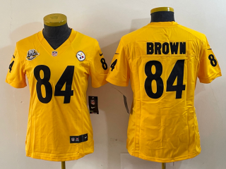 Pittsburgh Steelers #84 inverted women jersey